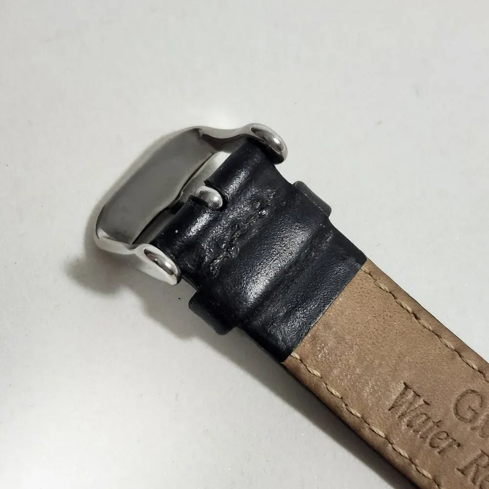 Timex Expedition Watch Womens Indiglo Gilden Leather Leather Band New Battery
